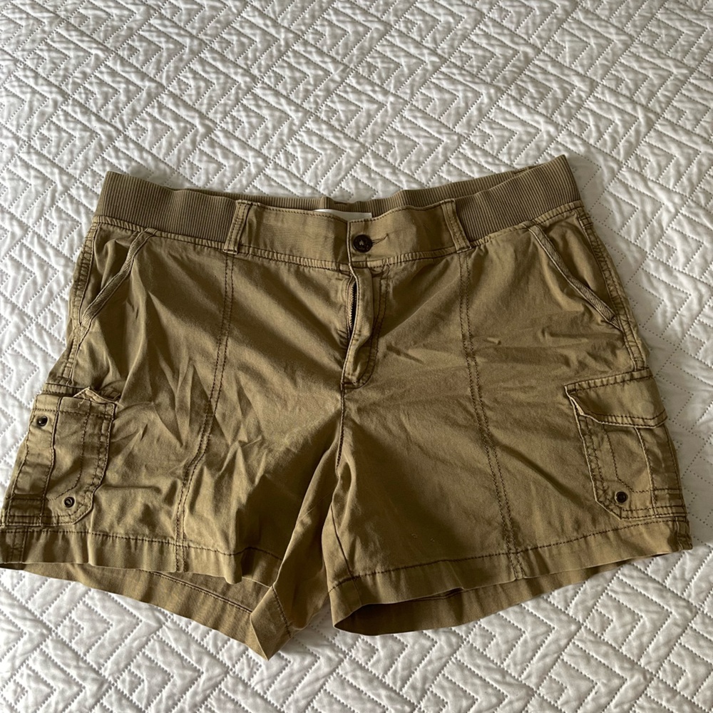 Sonoma Olive-Tan Cargo Shorts for Men